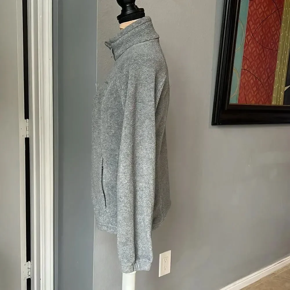 Columbia Gray Benton Zip Up Fleece - Picture 3 of 8